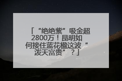 “绝绝紫”吸金超2800万！昆明如何接住蓝花楹这波“泼天富贵”？