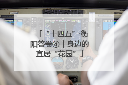 “十四五”·衡阳答卷④｜身边的宜居“花园”
