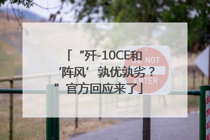 “歼-10CE和‘阵风’孰优孰劣？”官方回应来了