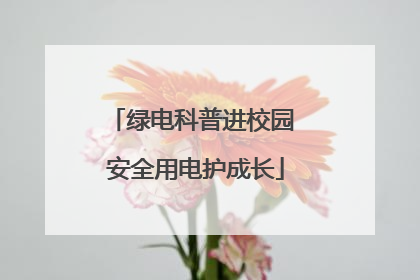 绿电科普进校园 安全用电护成长