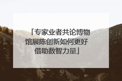 专家业者共论博物馆展陈创新如何更好借助数智力量