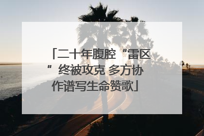 二十年腹腔“雷区”终被攻克 多方协作谱写生命赞歌