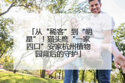 从“稀客”到“明星”！猫头鹰“一家四口”安家杭州植物园背后的守护