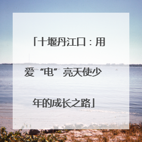 十堰丹江口：用爱“电”亮天使少年的成长之路
