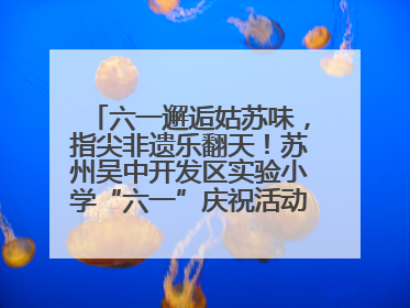 六一邂逅姑苏味，指尖非遗乐翻天！苏州吴中开发区实验小学“六一”庆祝活动精彩纷呈