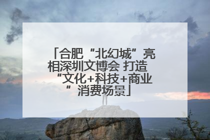 合肥“北幻城”亮相深圳文博会 打造“文化+科技+商业”消费场景