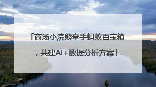 商汤小浣熊牵手蚂蚁百宝箱，共建AI+数据分析方案