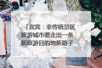 宜宾：非传统景区旅游城市要走出一条新旅游目的地新路子｜话锦绣·说安逸
