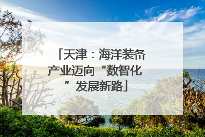 天津：海洋装备产业迈向“数智化”发展新路