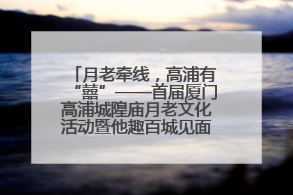 月老牵线，高浦有“囍”——首届厦门高浦城隍庙月老文化活动暨他趣百城见面会隆重举办