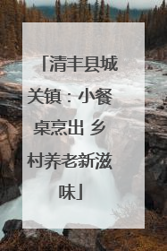 清丰县城关镇：小餐桌烹出 乡村养老新滋味