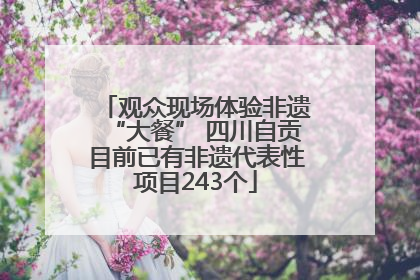 观众现场体验非遗“大餐” 四川自贡目前已有非遗代表性项目243个