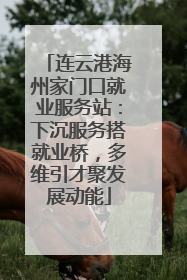 连云港海州家门口就业服务站：下沉服务搭就业桥，多维引才聚发展动能