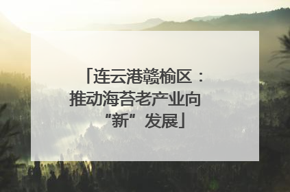 连云港赣榆区：推动海苔老产业向“新”发展