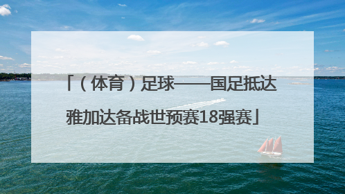 （体育）足球——国足抵达雅加达备战世预赛18强赛