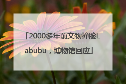 2000多年前文物撞脸Labubu，博物馆回应